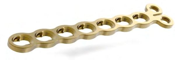 Auxein - 2.4мм Блокуюча мищелкова пластина, (2 головних отв.)